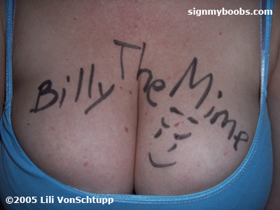 Billy's signature